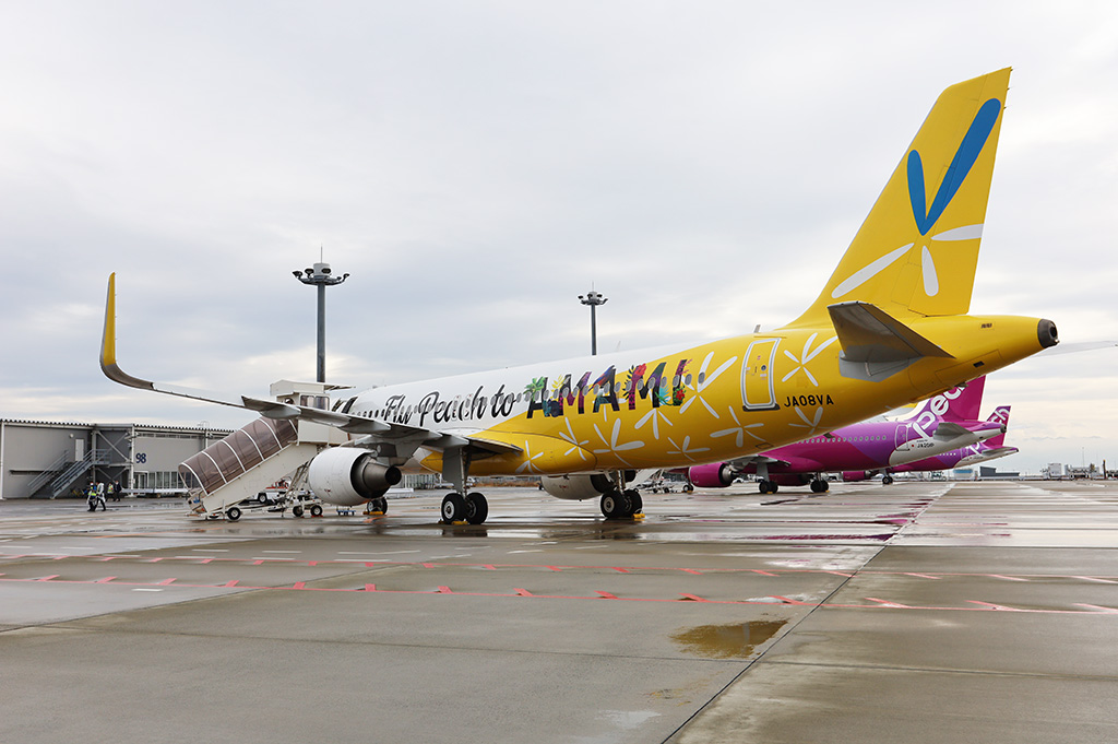 ピーチ、バニラエア特別塗装機 JA08VA の運航がまもなく終了！惜別の