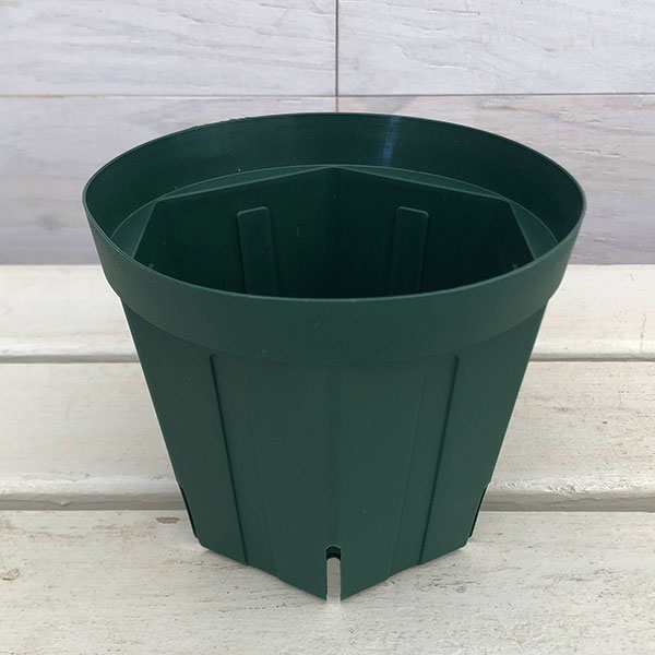 園芸ネット本店｜とんでもないポット：4.5号CSM-135（モスグリーン）5