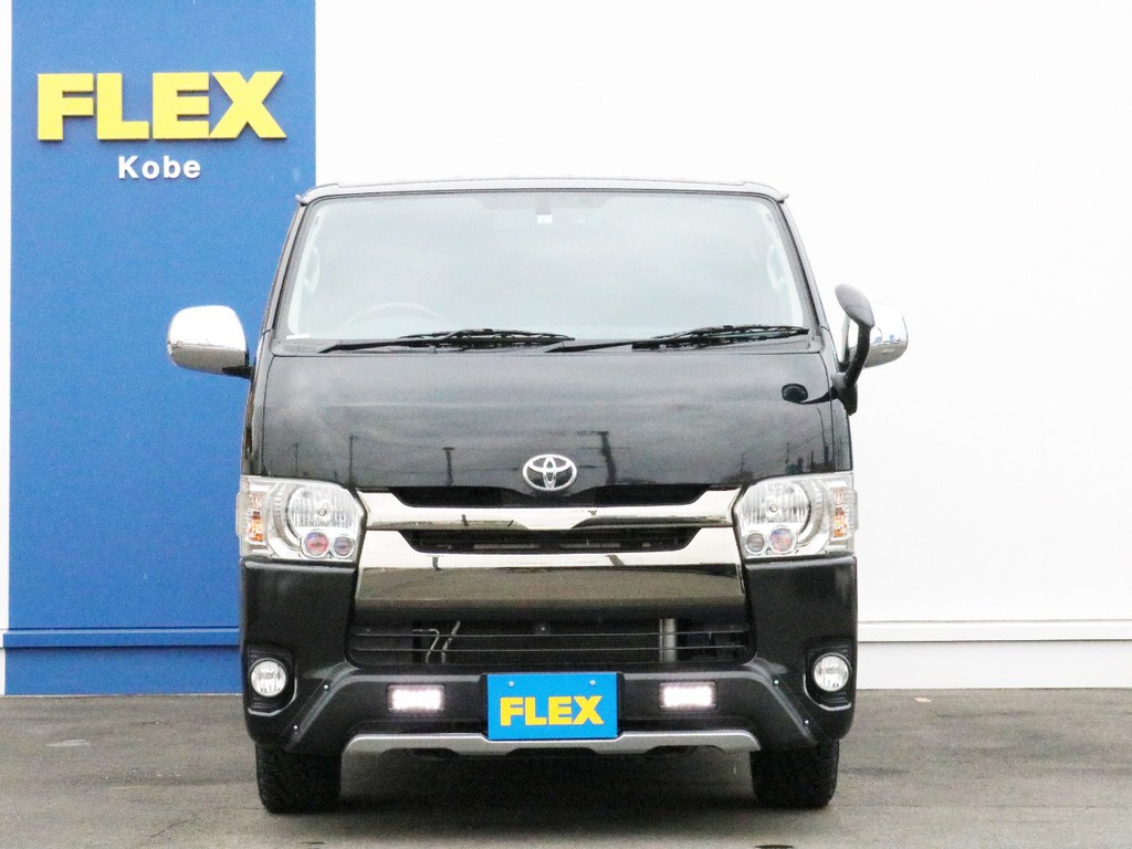 200系ハイエースバン S-GL 純正クリスタルコンビテール 左右 新車外し