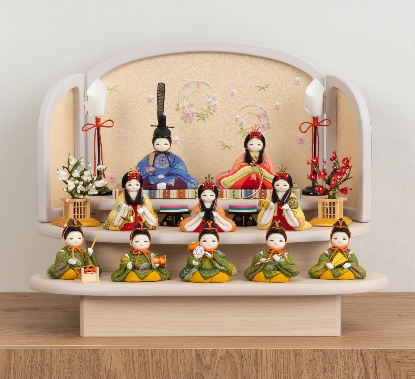 雛人形「ことこと 琳派名物裂」｜雛人形の通販 ふらここ