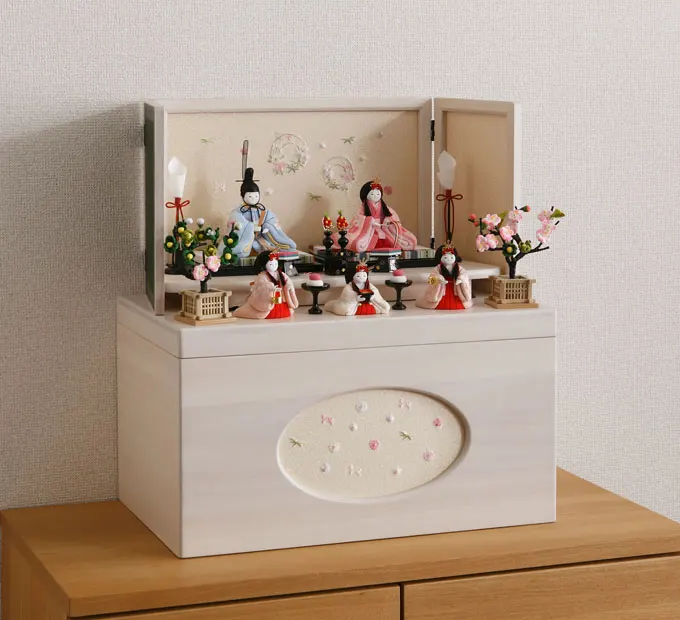 雛人形「収納飾用 中台（Msize用）」｜雛人形の通販 ふらここ
