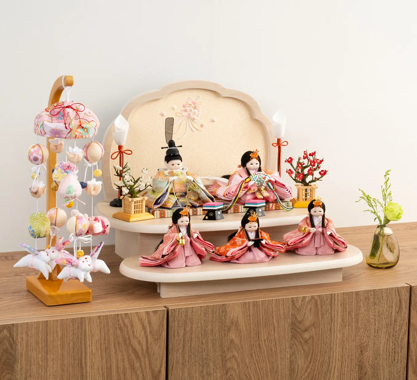 雛人形「つるし飾り『ひまり』」｜雛人形の通販 ふらここ