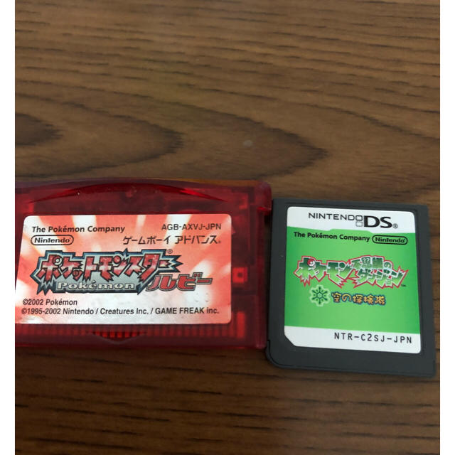 ニンテンドーDS 初代 ポケモンルビー ニンテンドーDS 初代 ポケモン