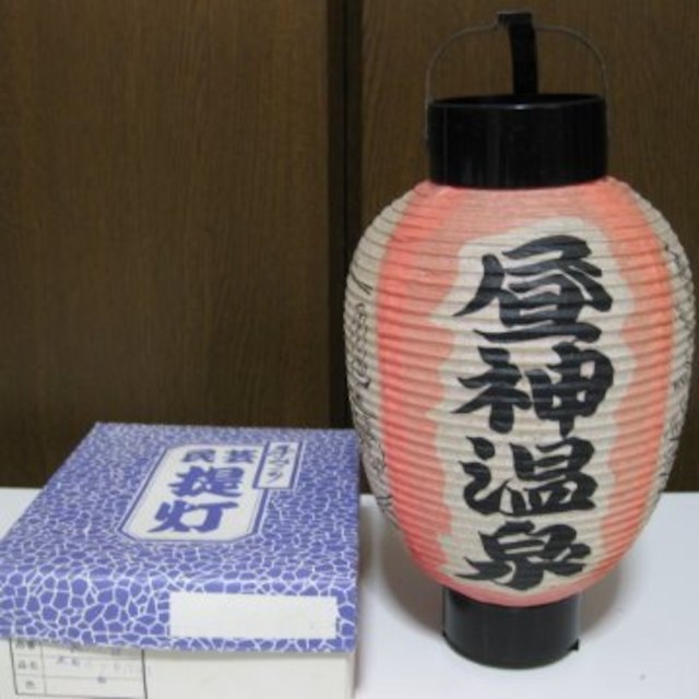 お土産提灯 昭和レトロ 天龍船下り（昼神温泉） 白の通販 by ゆず&る