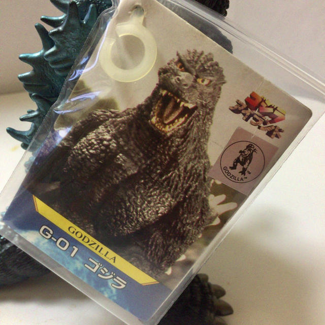 バンダイ/アイランド ゴジラ1998 タグ付きソフビ ゴジラ怪獣の通販 by