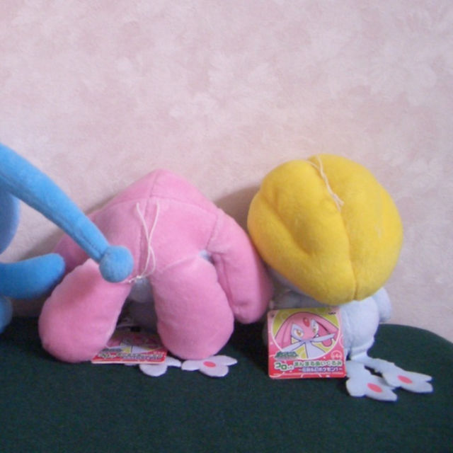 ☆ポケモン コロッとまんまるぬいぐるみ～伝説＆幻ポケモン1～全4種