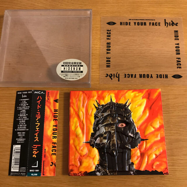 hide HIDE YOUR FACE 初回限定盤 の通販 by きなこ2993's shop｜ラクマ