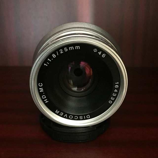 OLYMPUSやPanasonic対応！25mm F1.8単焦点レンズ！サード製