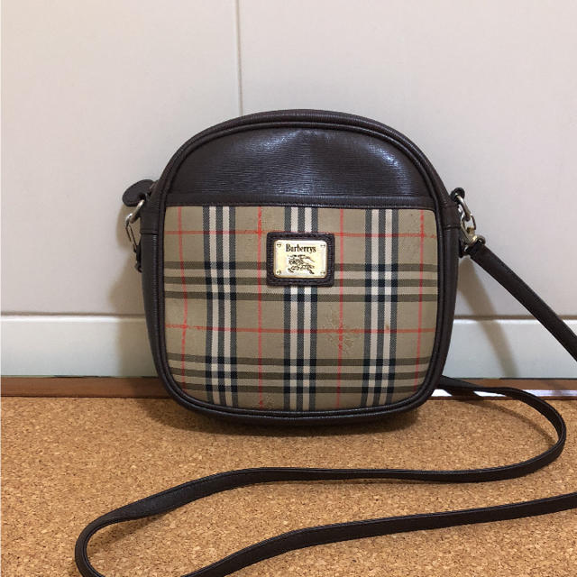 BURBERRY - 中古品 old Burberry ショルダーバッグ ノヴァチェックの