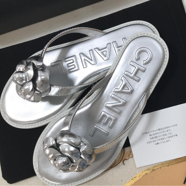 CHANEL - シャネル カメリアサンダルの通販 by maia1119 's shop