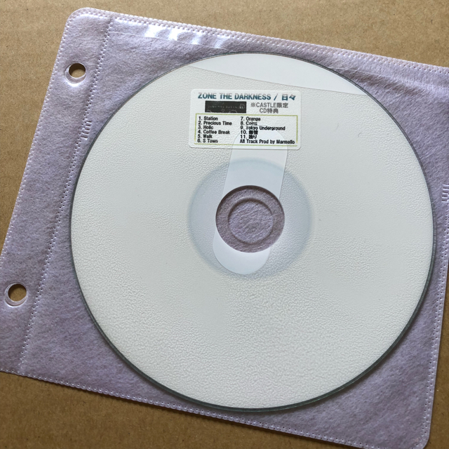 ZONE THE DARKNESS (ZORN) - 日々 