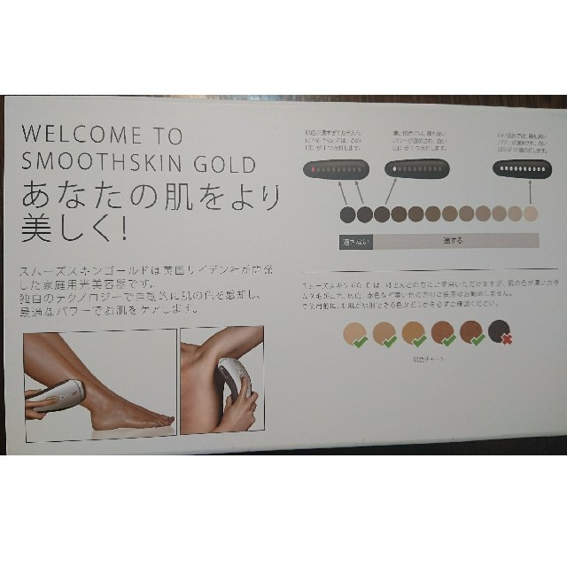 スムーズスキン GOLD 30万回照射