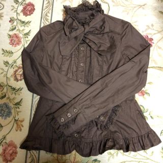 Angelic Pretty（シャツ/ブラウス(長袖/七分) ・ ブラウン/茶色系）の