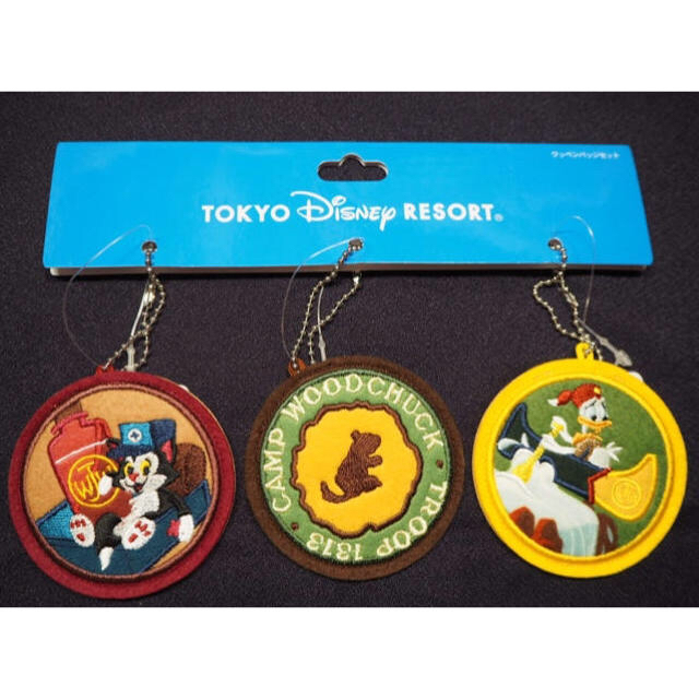 Disney - 【専用ページ】ウッドチャックのワッペンバッジ＋メモセット