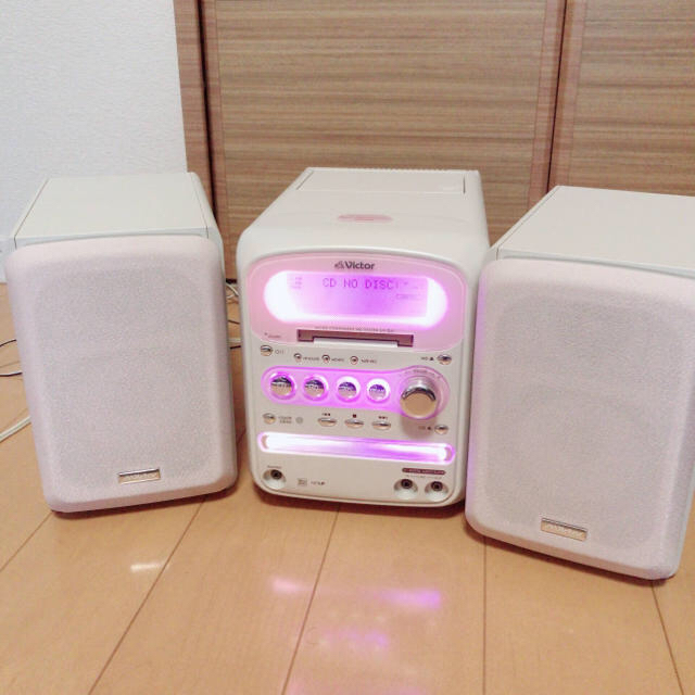 Victor - Victor マイクロ コンポ トルマリンピンクの通販 by noa's