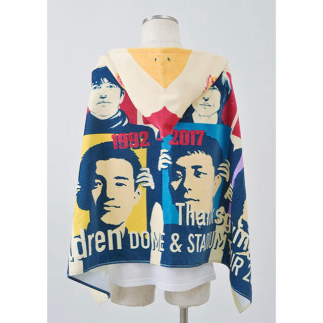 新品・未開封】Mr.Children フード付きバスタオル―抱きしめたい