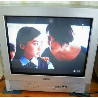 日立 - (送料込) 日立21型ブラウン管テレビ ＆ 地デジチューナーセット