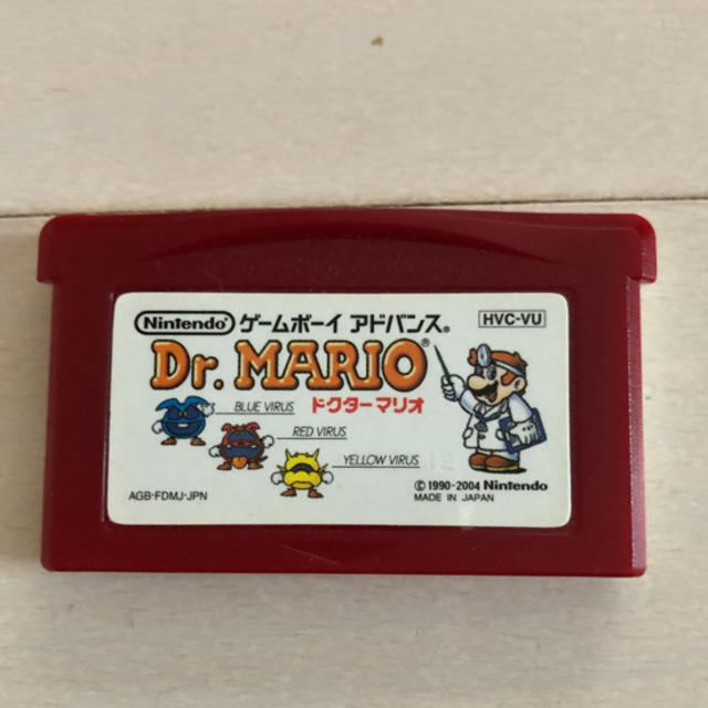 ゲームボーイアドバンス - ドクター マリオ Dr.MARIO ゲームボーイ
