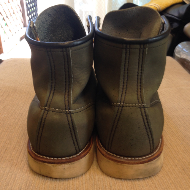 REDWING - レッドウイング ヌバックアイリッシュセッター グリーン