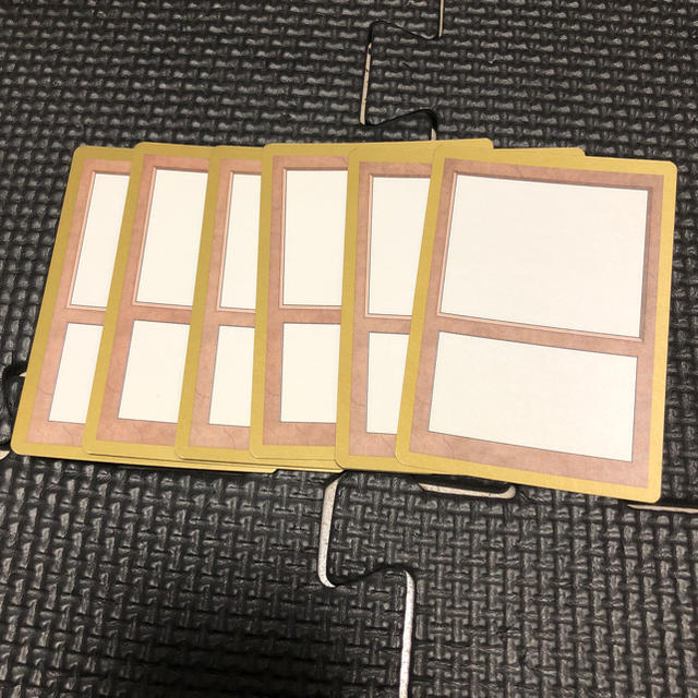 マジック：ザ・ギャザリング - MTG /金枠 無地 6枚の通販 by ZETT's