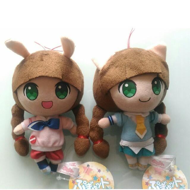 ぷぎゅット ミミ ニャミ ぬいぐるみ セットの通販 by いろはすショップ