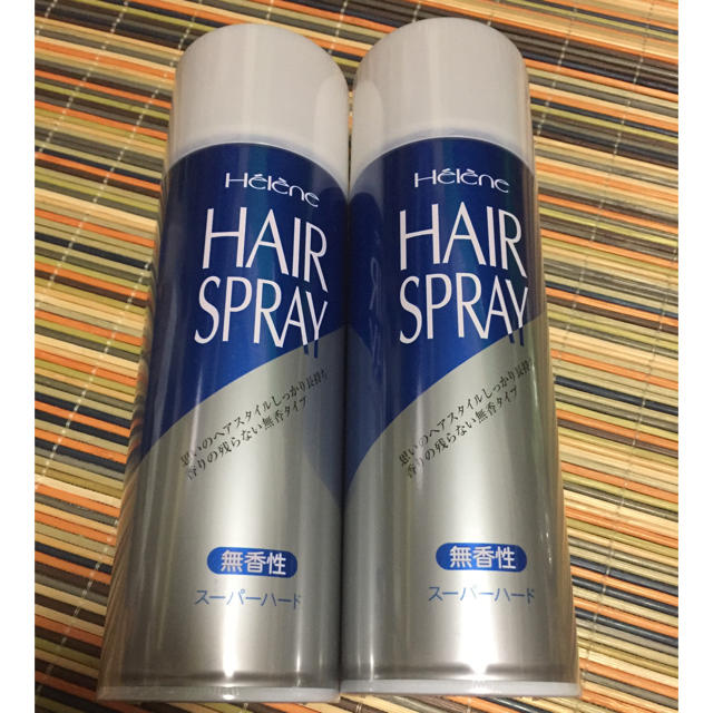 ダイエースプレー エレーヌ ヘアスプレー スーパーハード 無香性 2本