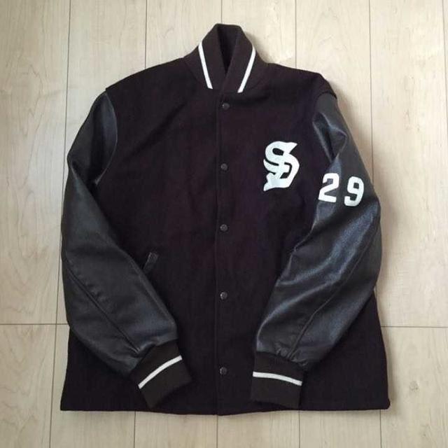 Supreme - supreme 初期 スタジャン 茶色 Mの通販 by ピンクマン's