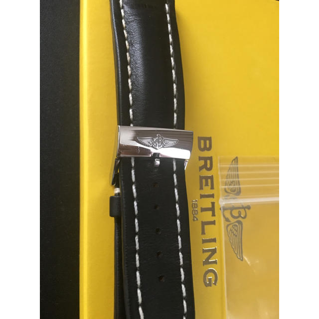 BREITLING - ブライトリング純正 レザーベルト カーフストラップ 22-20