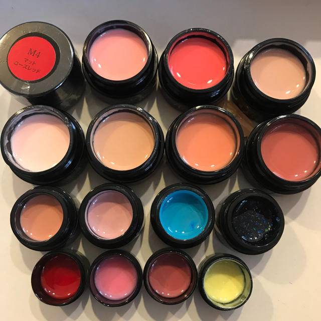 ミスミラージュ カラージェル16色セットの通販 by mrk｜ラクマ