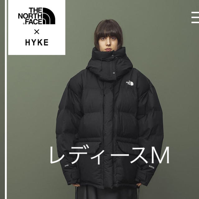 HYKE - Mサイズ THE NORTH FACE×HYKE WSビッグダウンジャケットの