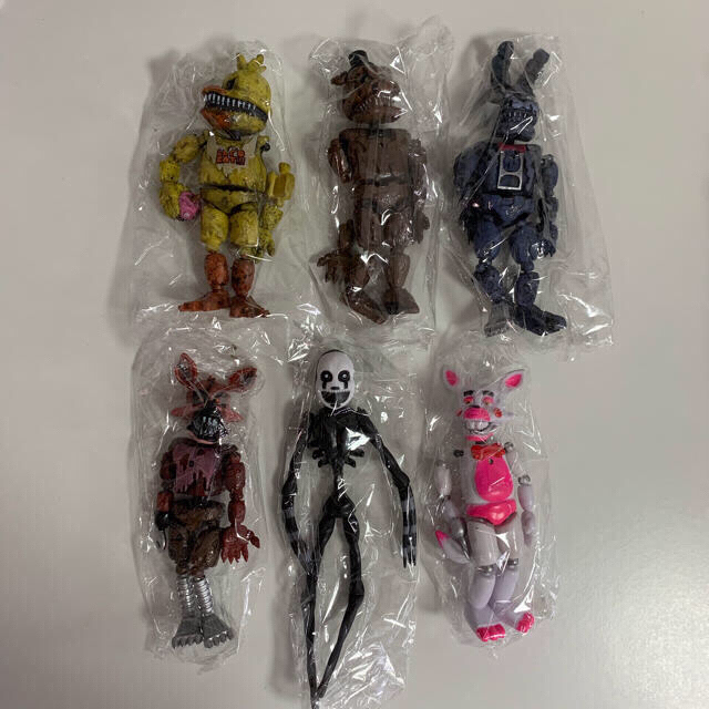 専用no55 fnaf アクションフィギュア フレディ ボニー フォクシー の