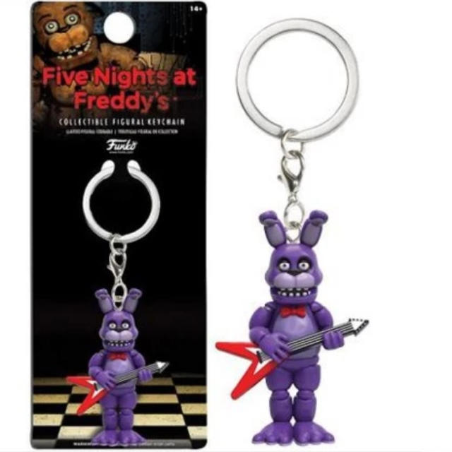 no4 fnaf funkoキーホルダー ボニー ファイブナイツアットフレディの