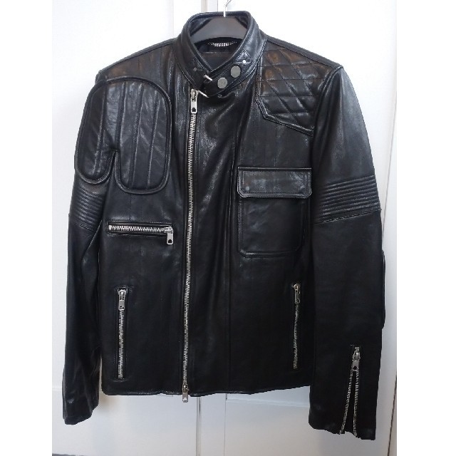 BLACK GOLD - 定価26万DIESELディーゼルBLACKGOLDライダースジャケット