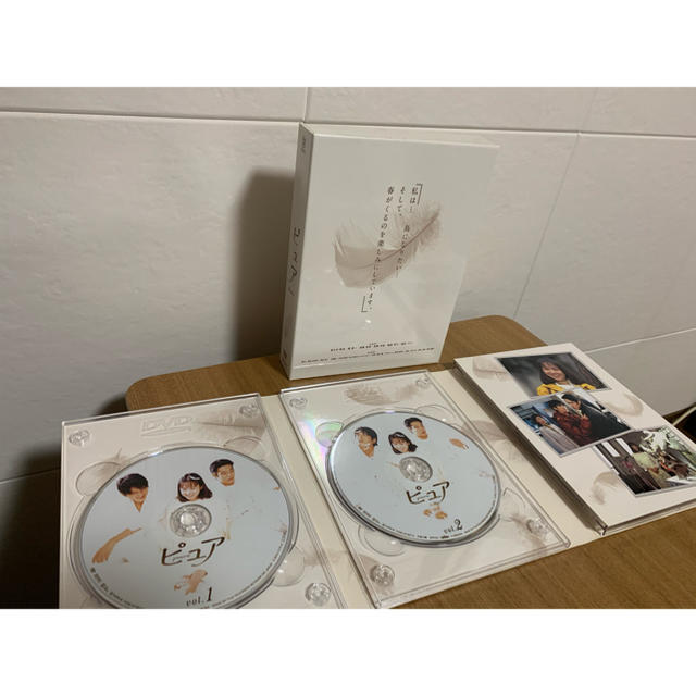 ピュア DVD-BOX〈4枚組〉&ノベライズ本&作品集 / 美品の通販 by