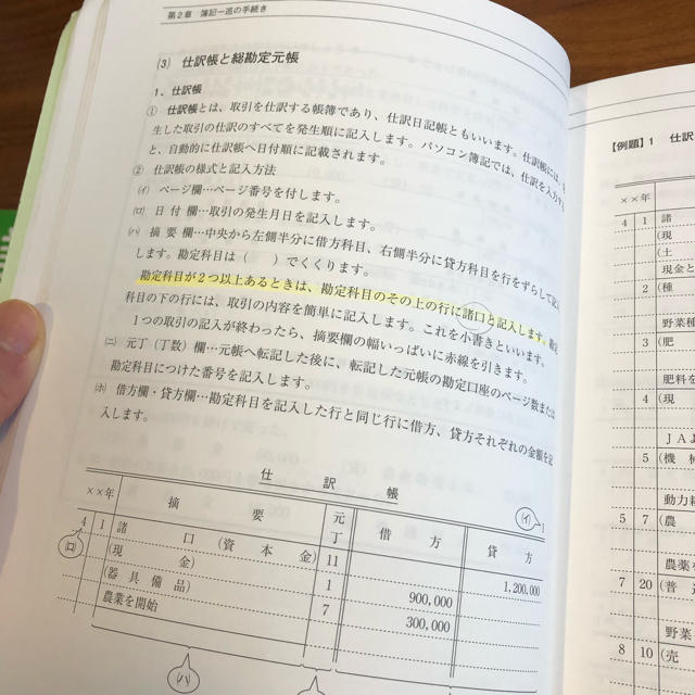 農業簿記検定教科書3級 第2版 & 問題集セットの通販 by ヤンシ's