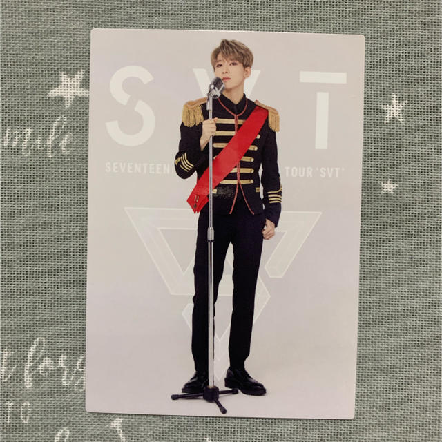 SEVENTEEN - SEVENTEEN セブチ ウォヌ SVT 軍服 全身 トレカの通販 by