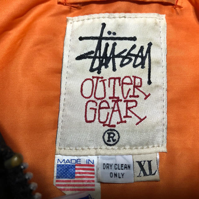 STUSSY - 超名作 old stussy MA-1 木村拓哉 キムタク着用の通販 by vtg