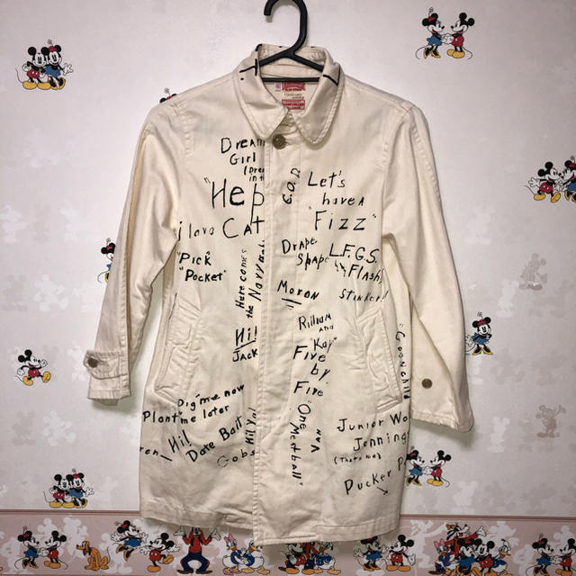 DENIM DUNGAREE - denim & dungaree 落書きショップコート130の通販 by