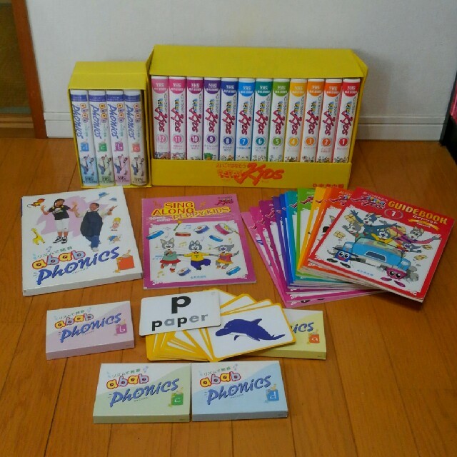 ペッピーキッズ☆英語教材セット☆VHSビデオテープの通販 by DD