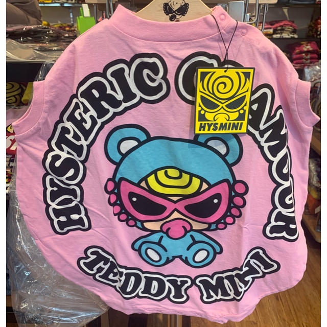 ヒスミニ ロンパース テディ HYSTERIC MINI（ヒステリックミニ）の