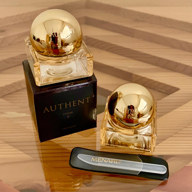 フェイスクリーム MENARD AUTHENT Mini Bottle Set フェイスクリーム