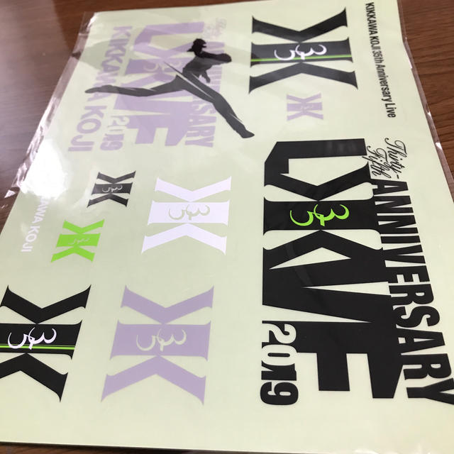 吉川晃司35周年ステッカーの通販 by 桜井さんLOVE's shop｜ラクマ