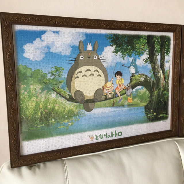 となりのトトロ パズル 1000ピース ジブリフレーム 二個セットの通販