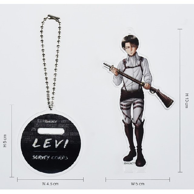 進撃の巨人 リヴァイ アクリルスタンド 台湾正規品の通販 by かぴぱら