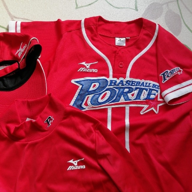 MIZUNO - 野球スクールポルテ ユニフォーム(160サイズ) の通販 by