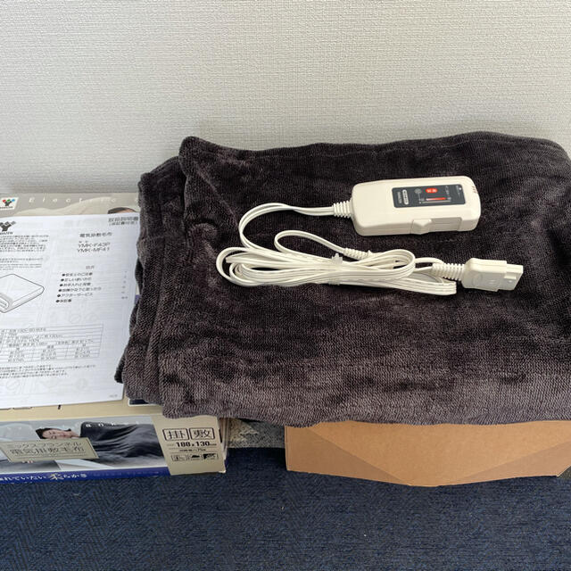 山善 - YAMAZEN ミックスフランネル YMK-MF41 電気掛敷毛布 中古品の