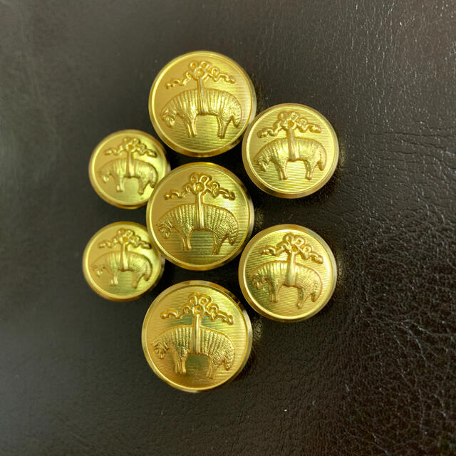 Brooks Brothers - ブルックスブラザーズ メタルボタン ゴールデン