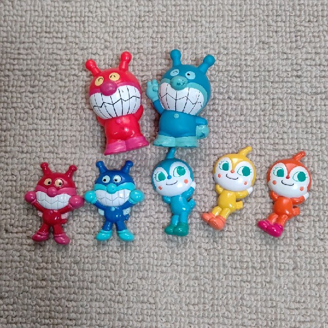 アンパンマン - レア くっつくんです バイキンマン ドキンちゃん 指