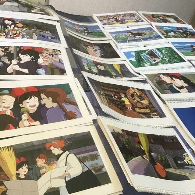 ジブリ - 【5】魔女の宅急便 作品集 ジブリカレンダーGBL 25枚〜の