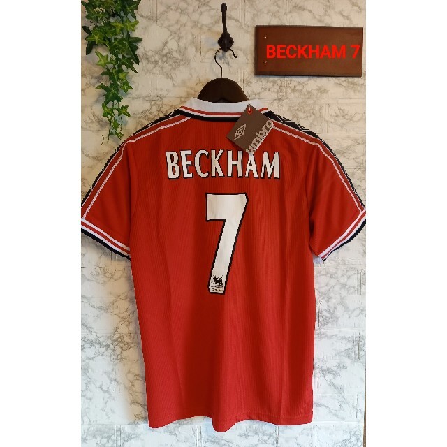 1999 マンチェスター・ユナイテッドFC ユニフォーム ベッカムの通販 by